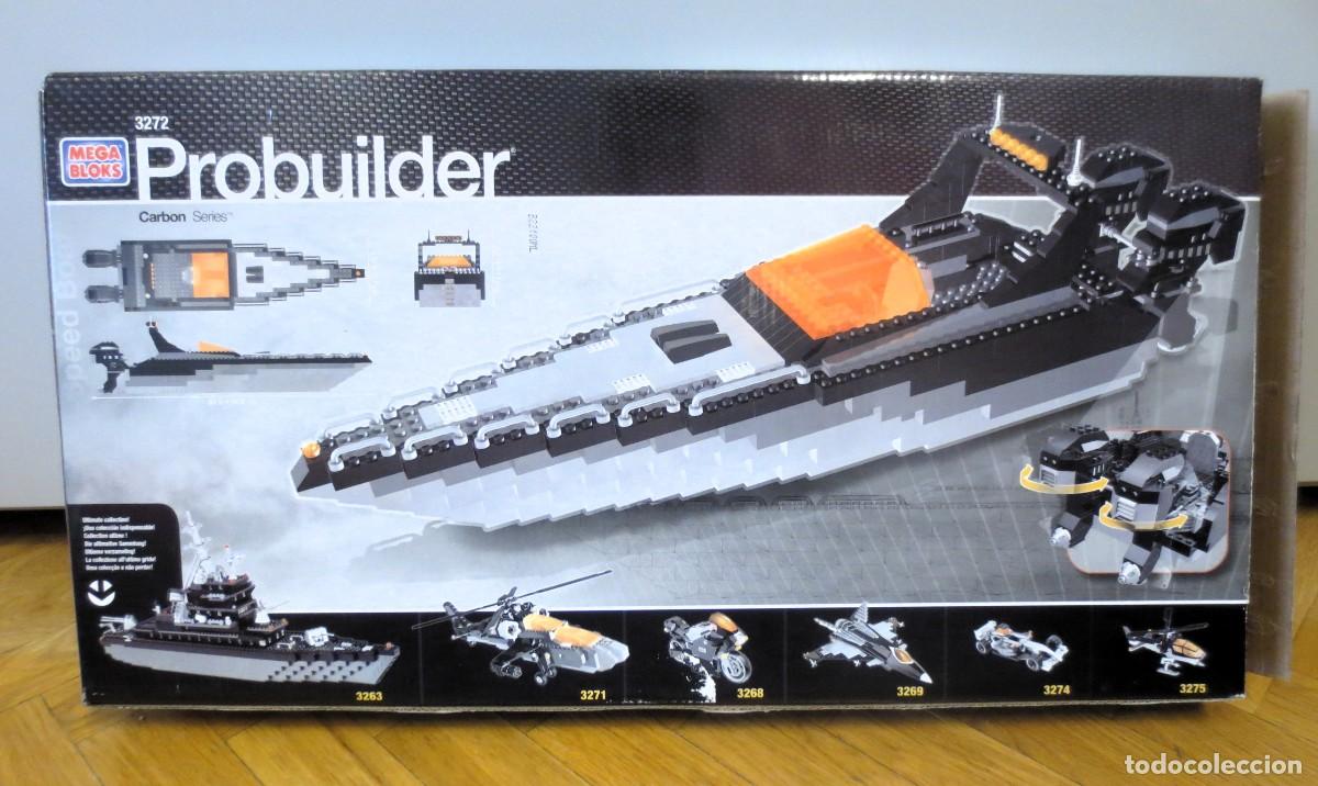 Juegos construcci&oacute;n - LEGO: MEGA BLOKS MEGABLOKS PROBUILDER 3272. LANCHA RAPIDA - Foto 3