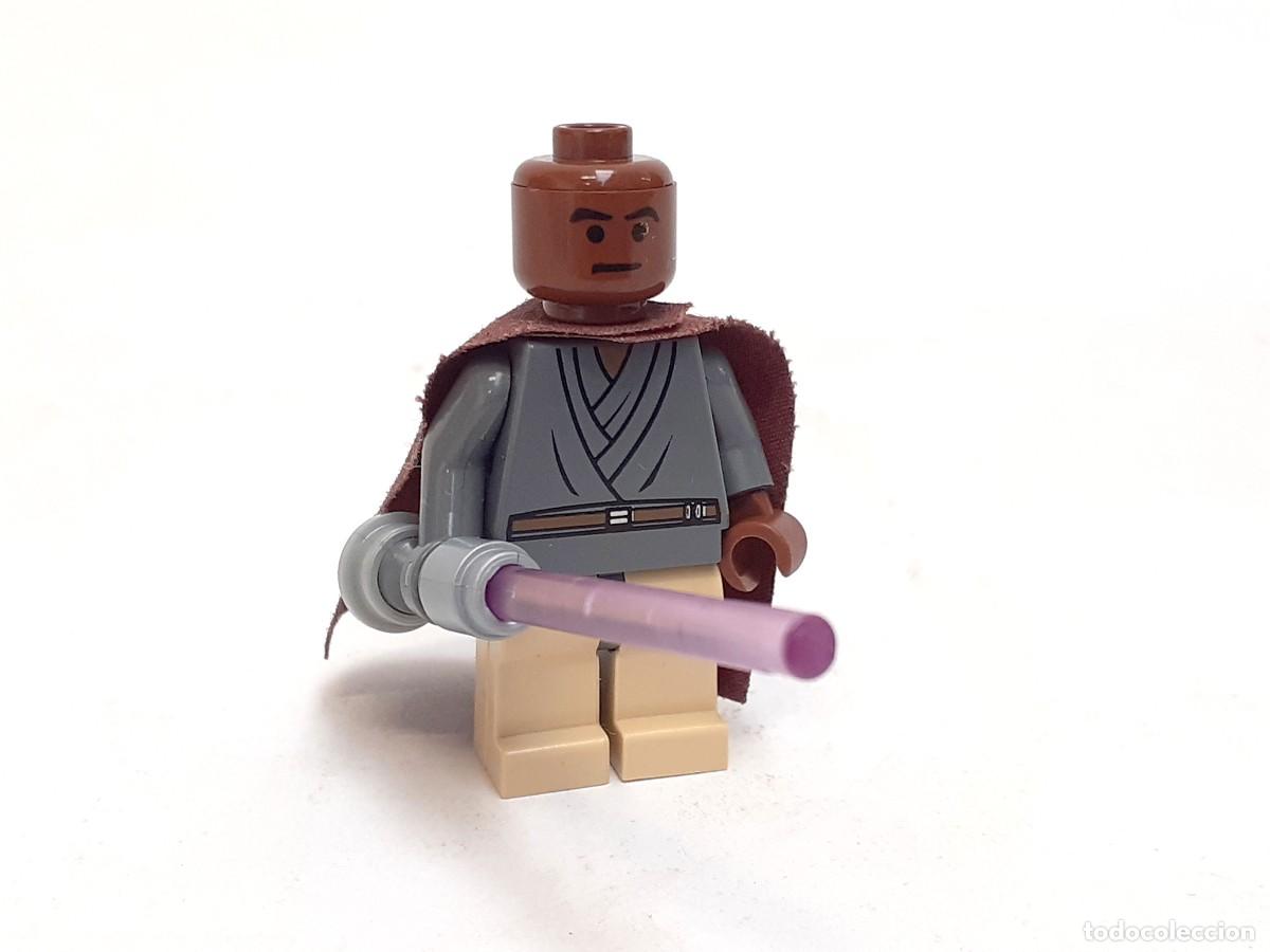 Juegos construcci&oacute;n - LEGO: Figura Mace Windu con espada morada - Foto 1