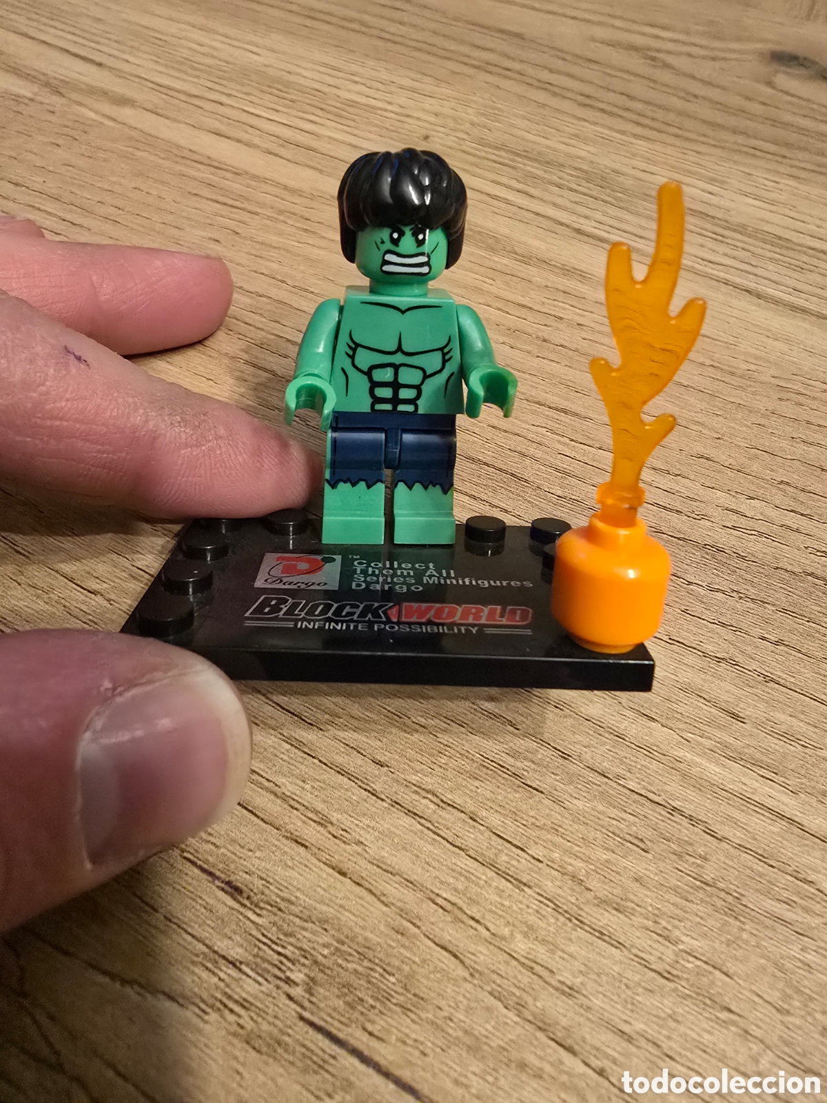 Juegos construcci&oacute;n - LEGO: Figura Hulk Block World - Foto 2