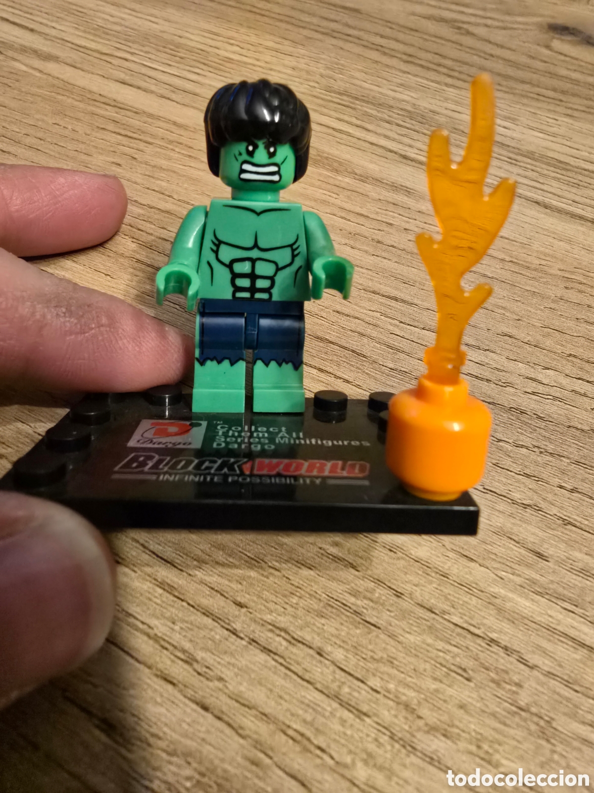 Juegos construcci&oacute;n - LEGO: Figura Hulk Block World - Foto 1