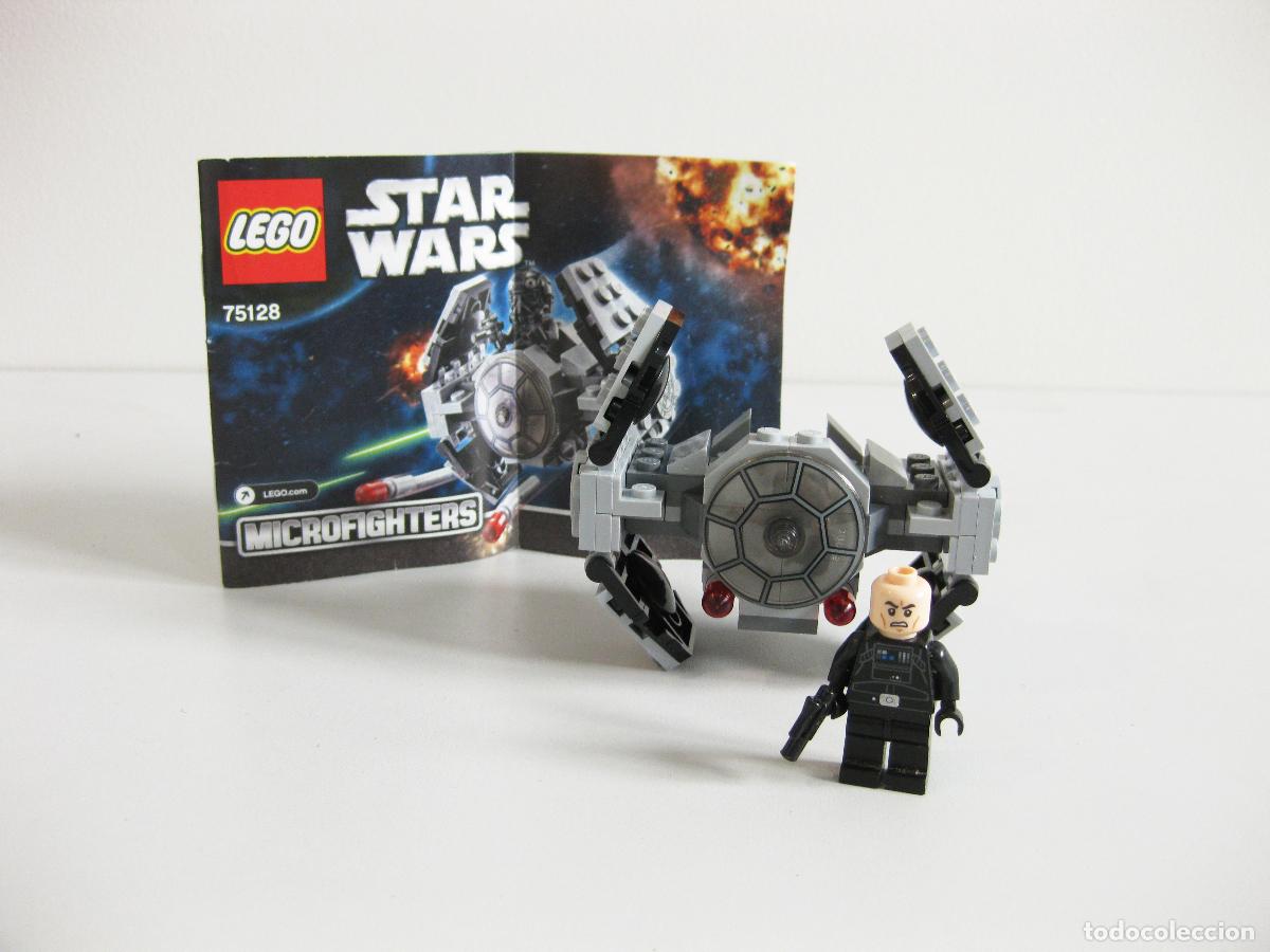 Juegos construcci&oacute;n - LEGO: SET LEGO STAR WARS MICROFIGHTERS TIE ADVANCED PROTOTYPE STARFIGHTER REF 75128 - Foto 1