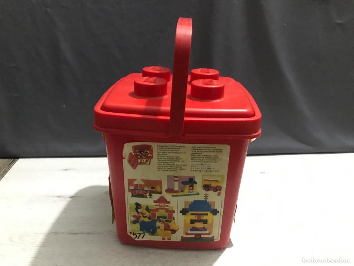 Juegos construcci&oacute;n - LEGO: Antiguo cubo Lego basic con piezas - Foto 23