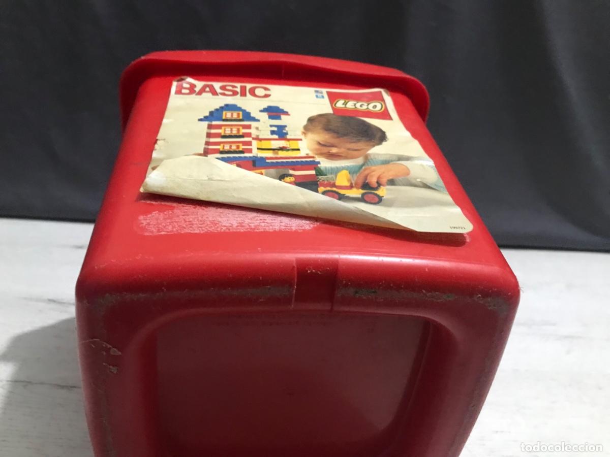 Juegos construcci&oacute;n - LEGO: Antiguo cubo Lego basic con piezas - Foto 26
