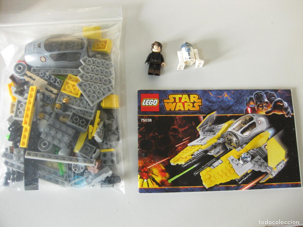Juegos construcci&oacute;n - LEGO: SET LEGO STAR WARS NAVE JEDI INTERCEPTOR REF 75038 - Foto 2