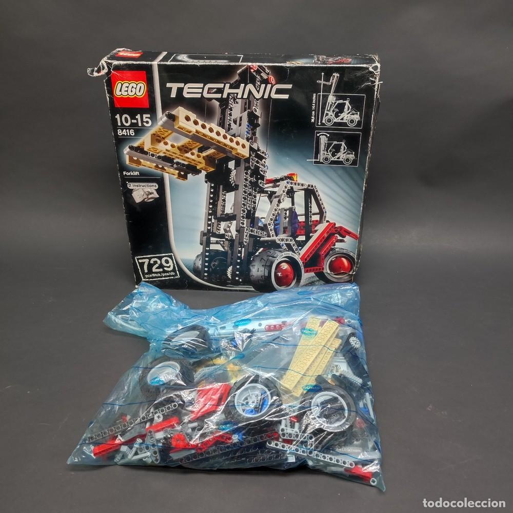 Juegos construcci&oacute;n - LEGO: LEGO Technic 8416 Carrello Elevatore con scatola e pezzi sfusi - Foto 2