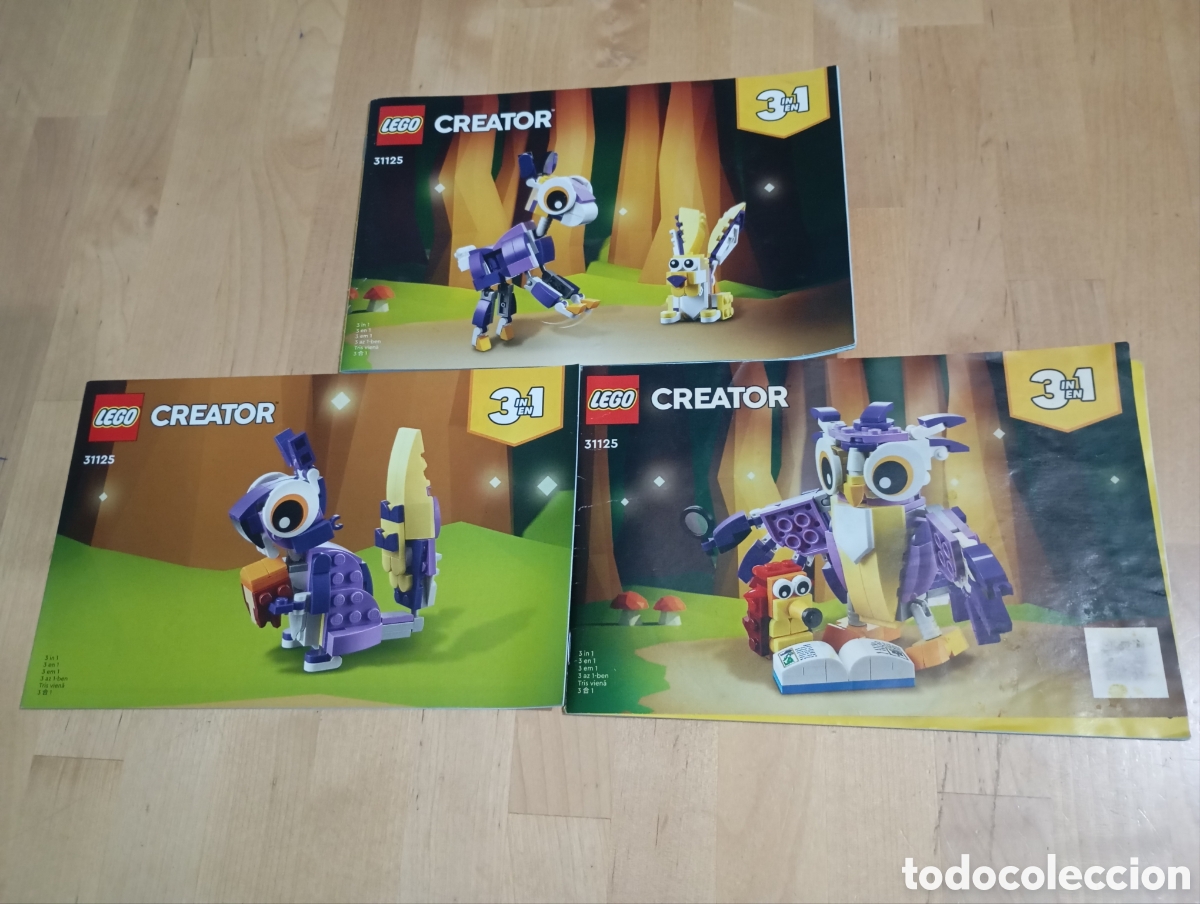 Juegos construcci&oacute;n - LEGO: Manuales LEGO Creator 31125 - Foto 1
