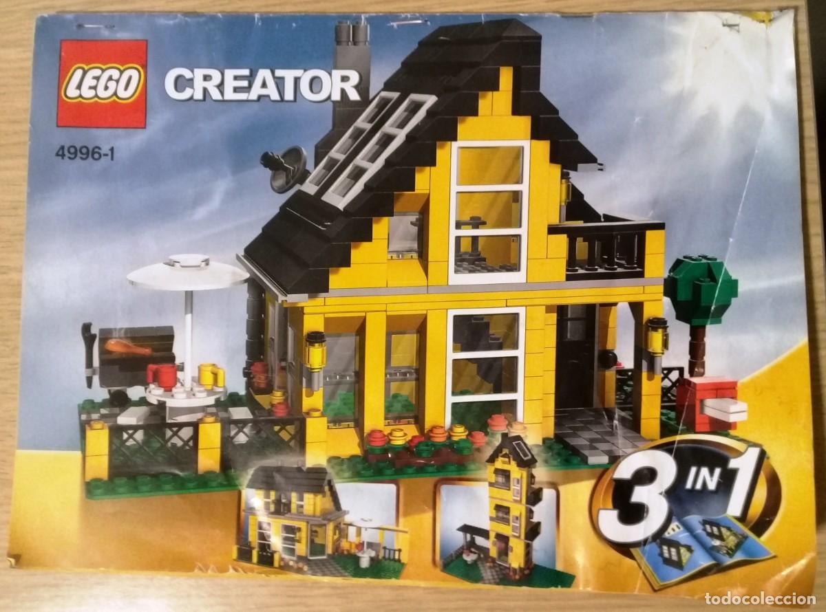 Juegos construcci&oacute;n - LEGO: LEGO CREATOR 4996: BEACH HOUSE - 1 libro - Foto 1