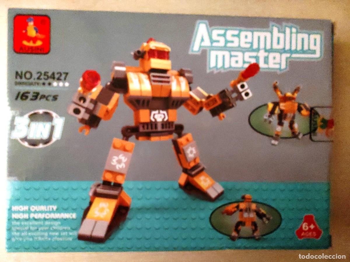 Juegos construcci&oacute;n - LEGO: AUSINI ASSEMBLING MASTER 25427: 3 ROBOTS - Foto 2