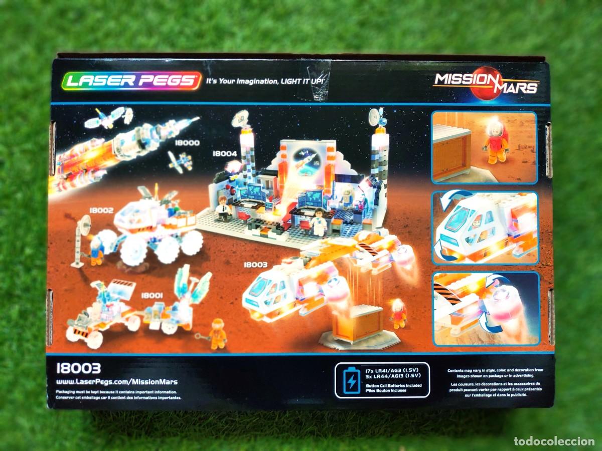 Juegos construcci&oacute;n - LEGO: LASER PEGS 18003: MARS SHUTTLE con LEDS - Foto 4