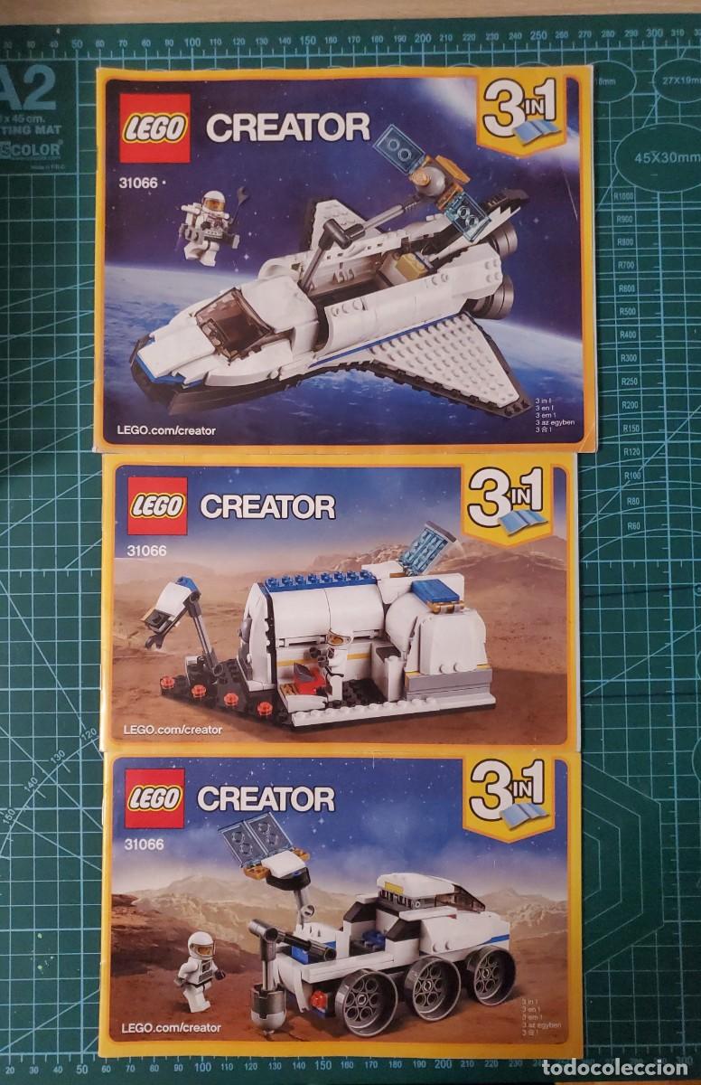 Juegos construcci&oacute;n - LEGO: LEGO CREATOR 31066: SPACE SHUTTLE - INSTRUCCIONES - Foto 1