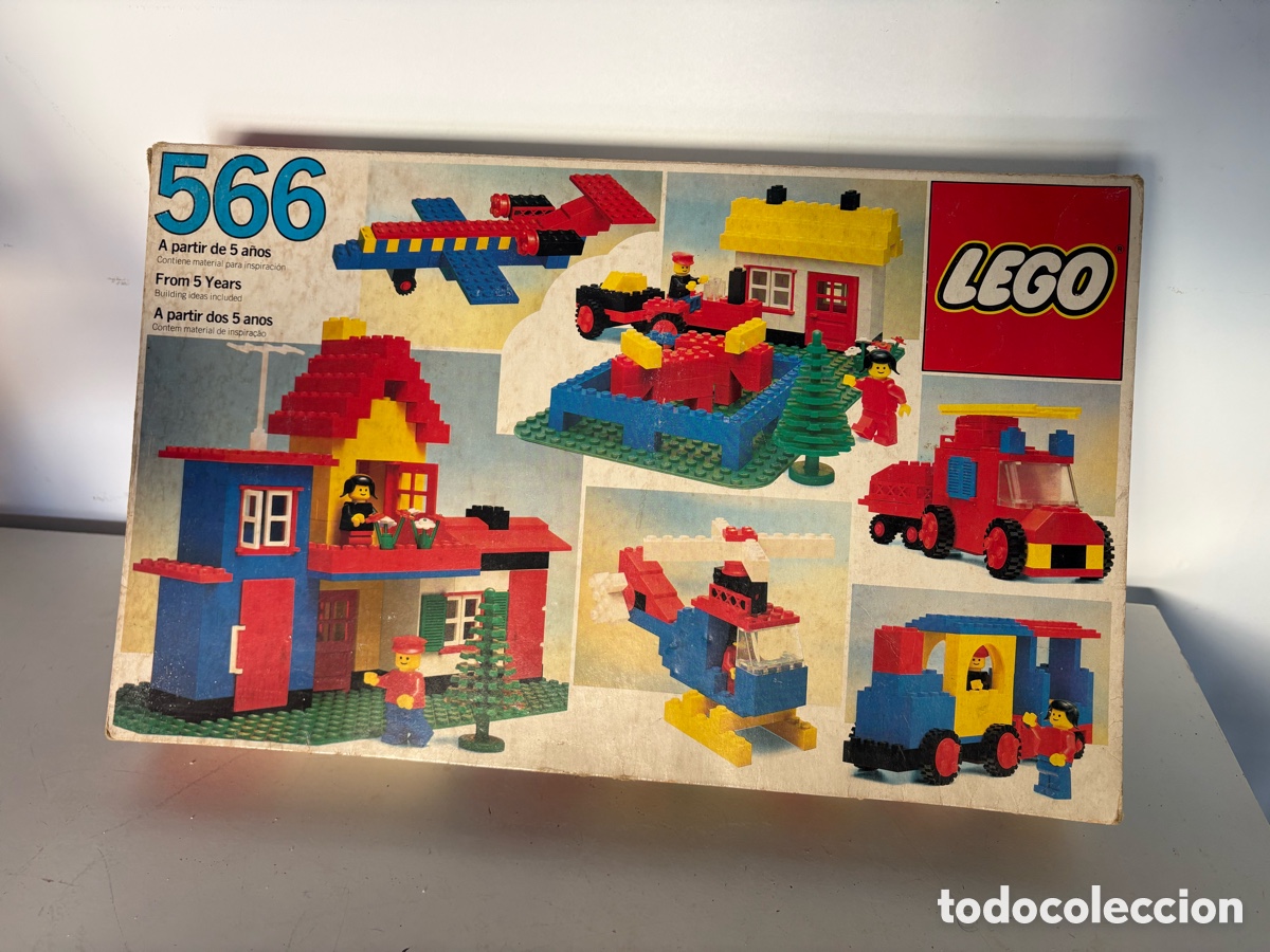 Juegos construcci&oacute;n - LEGO: Antiguo kit de montaje Lego - Foto 1