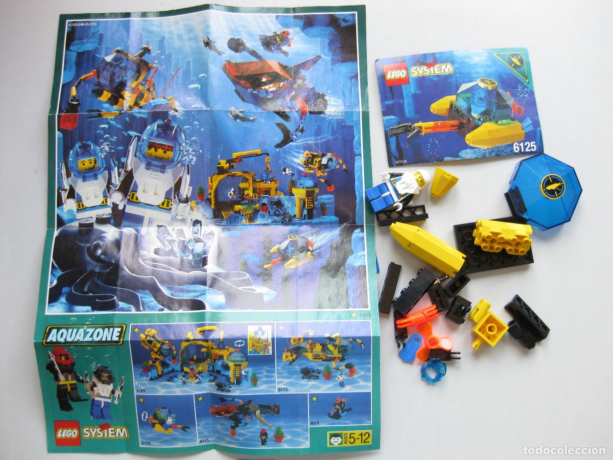 Juegos construcci&oacute;n - LEGO: SET LEGO REF 6125. SUBMARINO EN CAJA - Foto 3