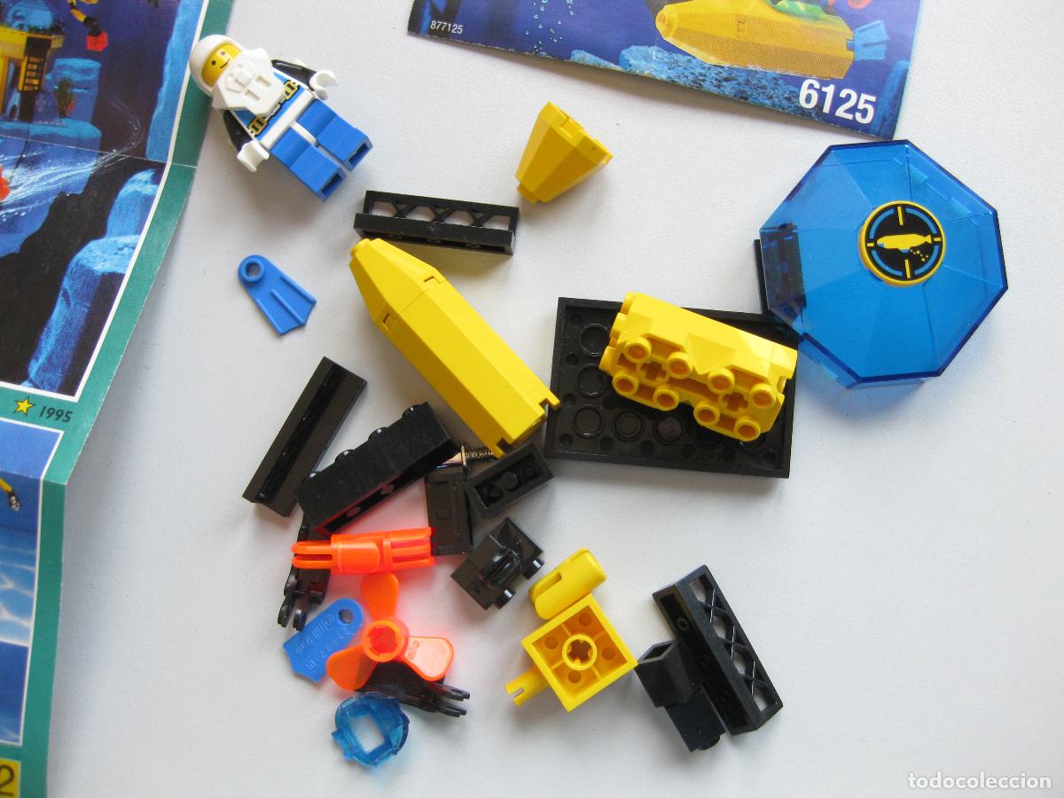 Juegos construcci&oacute;n - LEGO: SET LEGO REF 6125. SUBMARINO EN CAJA - Foto 4
