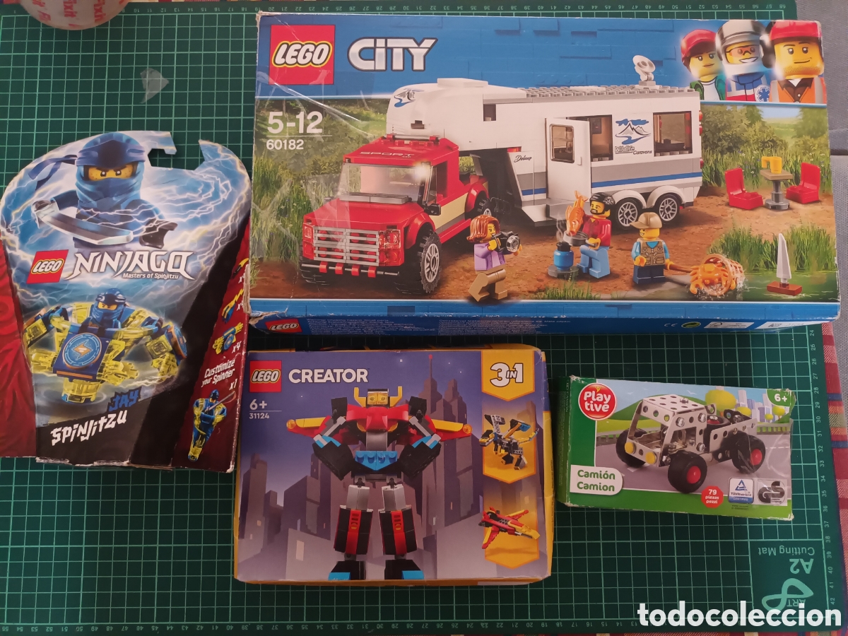Juegos construcci&oacute;n - LEGO: Lote de 4 juegos construcci&oacute;n - Foto 1