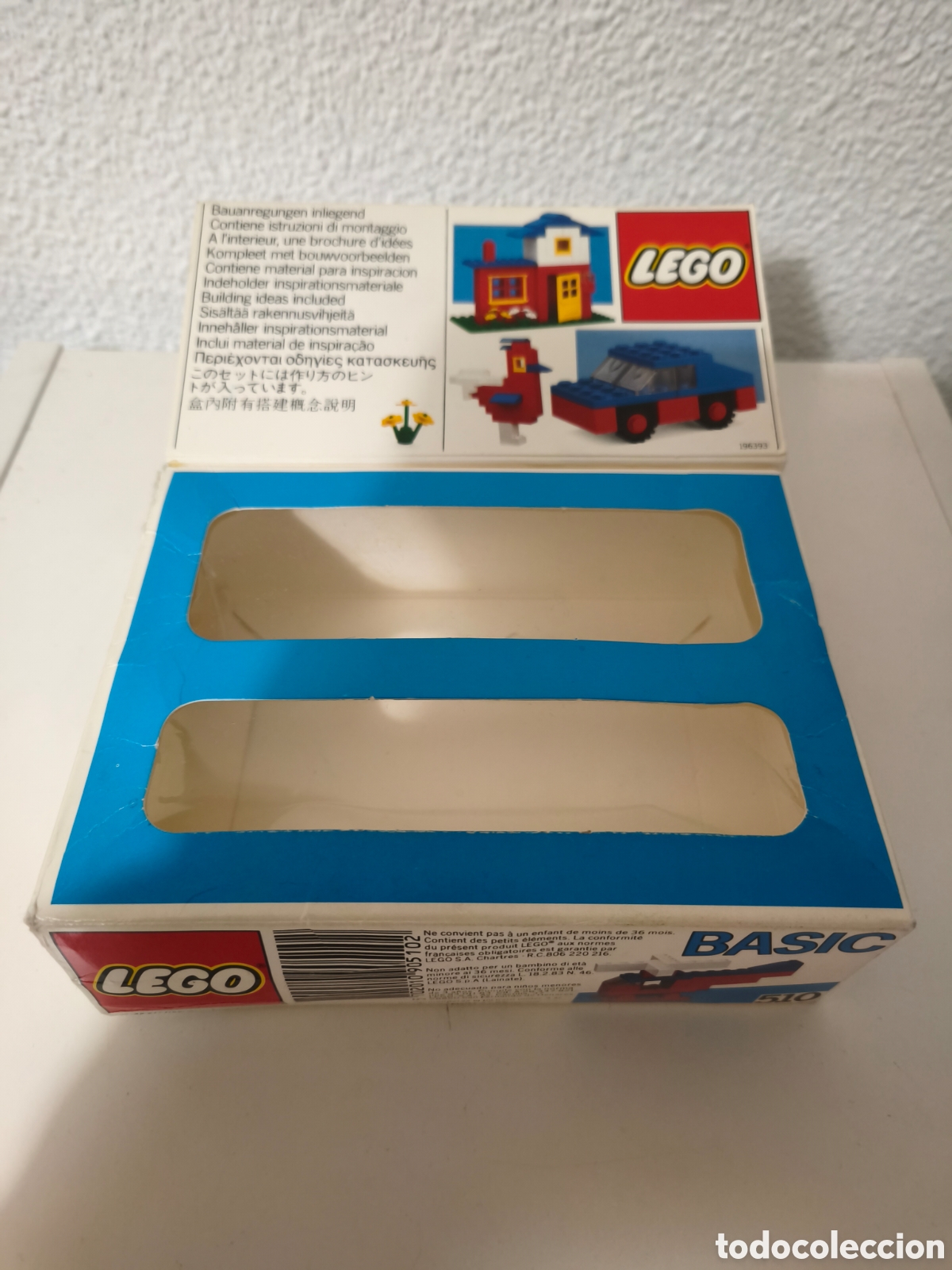 Juegos construcci&oacute;n - LEGO: LEGO BASIC REF. 510 1985 - Foto 2