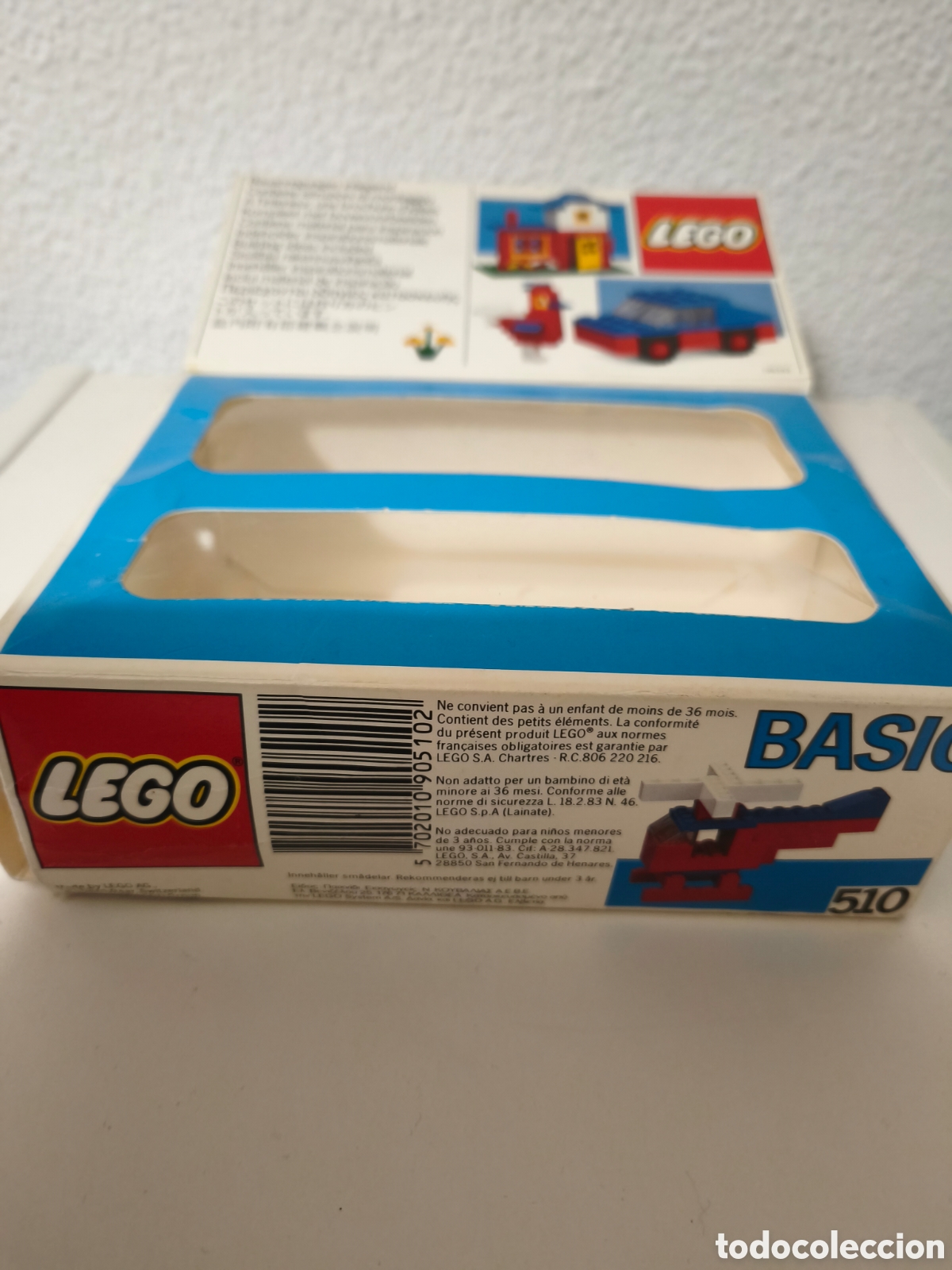 Juegos construcci&oacute;n - LEGO: LEGO BASIC REF. 510 1985 - Foto 5