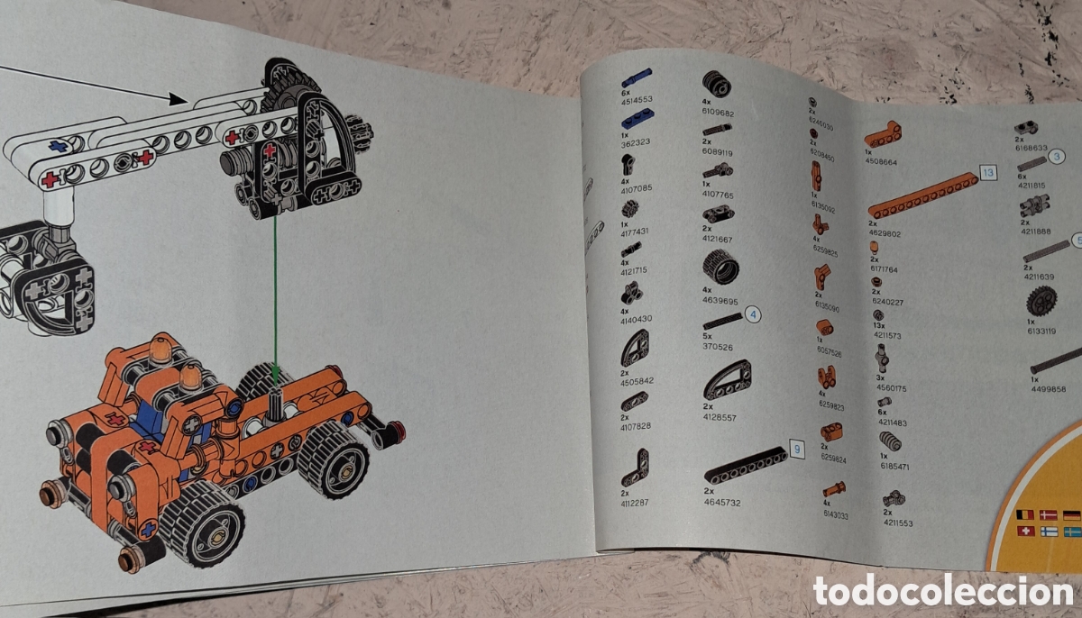 Juegos construcci&oacute;n - LEGO: Manual del set de construcci&oacute;n LEGO Technic 42088 Cherry Picker (Plataforma Elevadora). - Foto 2