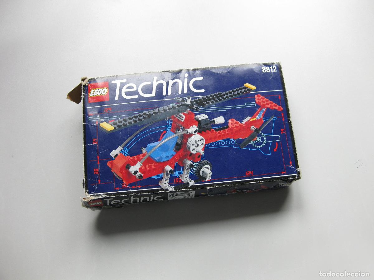 Jogos constru&ccedil;&atilde;o - LEGO: SET LEGO 8812 AERO HAUK II COMPLETO CON INSTRUCCIONES Y CAT&Aacute;LOGO TECHNIC