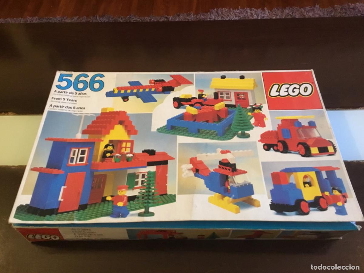 Juegos construcción - LEGO: Caja Lego 566 antiguo, no sé si está completo