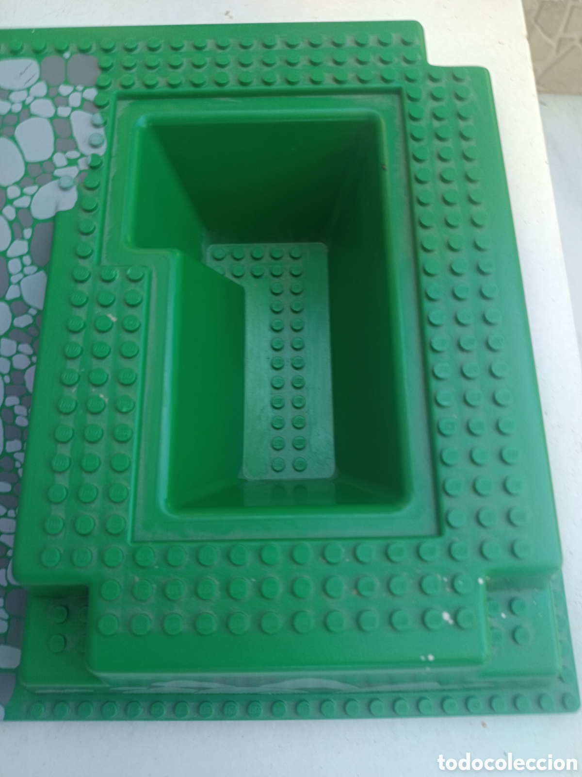 Juegos construcci&oacute;n - LEGO: Placa Lego Base elevada construcci&oacute;n castillos, a&ntilde;os 90 - Foto 2