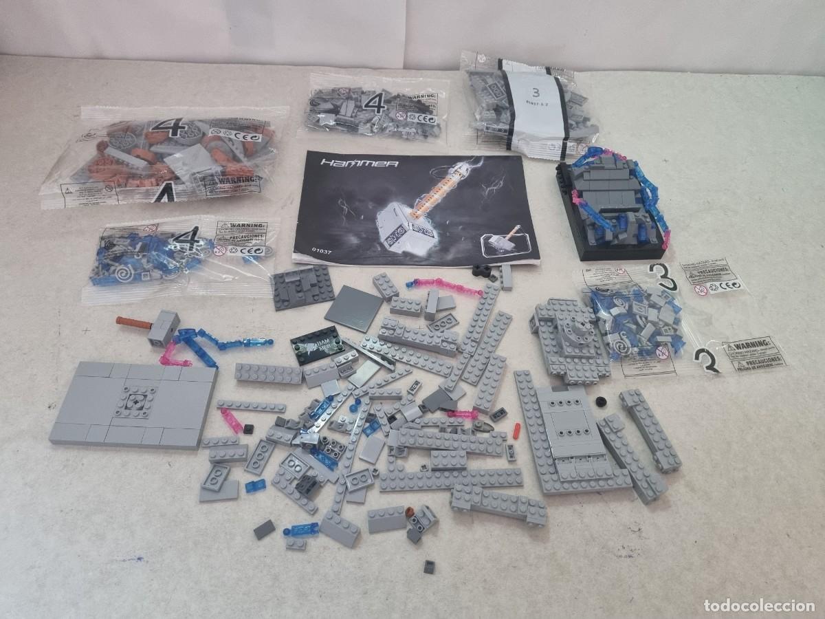 Juegos construcci&oacute;n - Lego: Lote Martillo de Thor tipo Lego