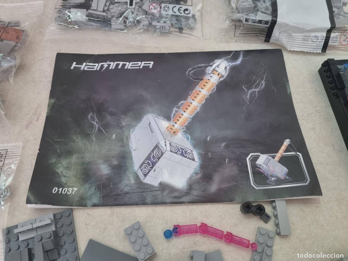 Juegos construcci&oacute;n - LEGO: Lote Martillo de Thor tipo Lego - Foto 2
