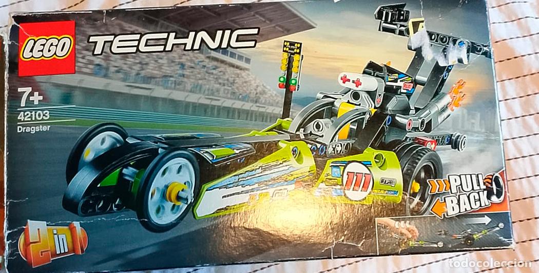 Juegos construcci&oacute;n - Lego: LEGO 42103 Technic Dragster Convertible 2 en 1, Coche de Juguete para Construir para Ni&ntilde;os +7 a&ntilde;os