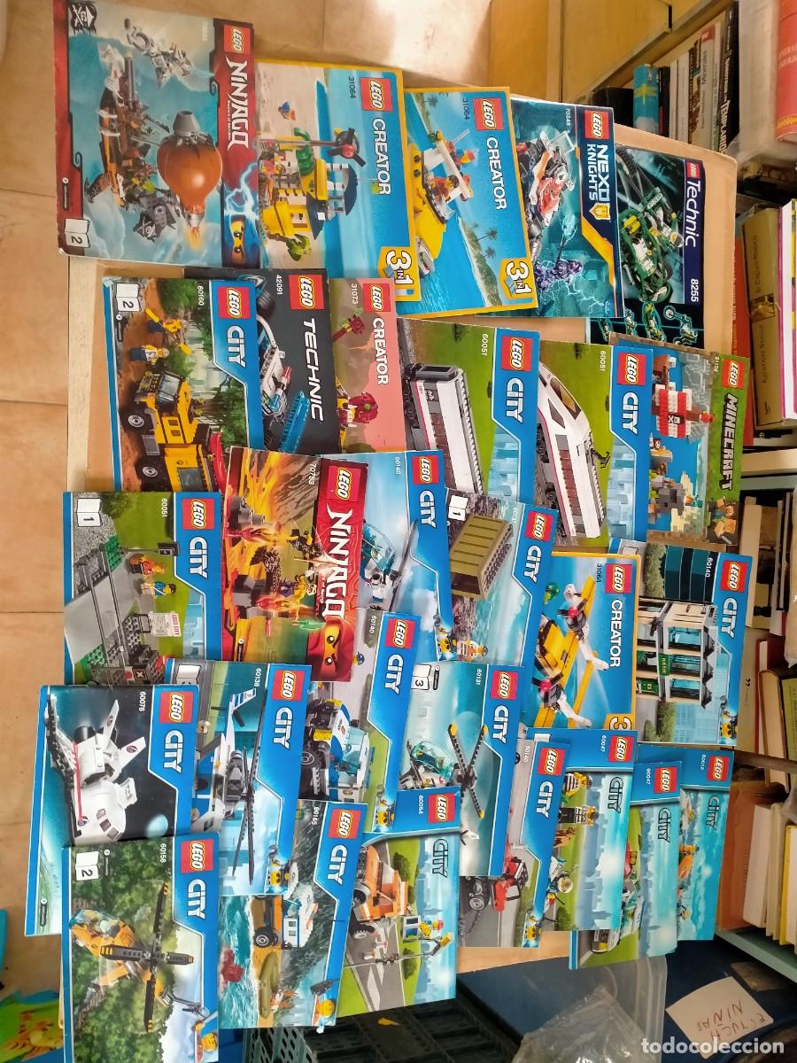 Juegos construcci&oacute;n - Lego: lego gran lote de catalogos diferentes gastos incluidos en peninsula