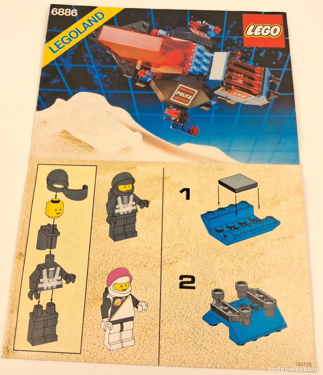 Juegos construcci&oacute;n - Lego: Lego 6886, Pacificador gal&aacute;ctico/Galactic Peace Keeper, SOLO INSTRUCCIONES.