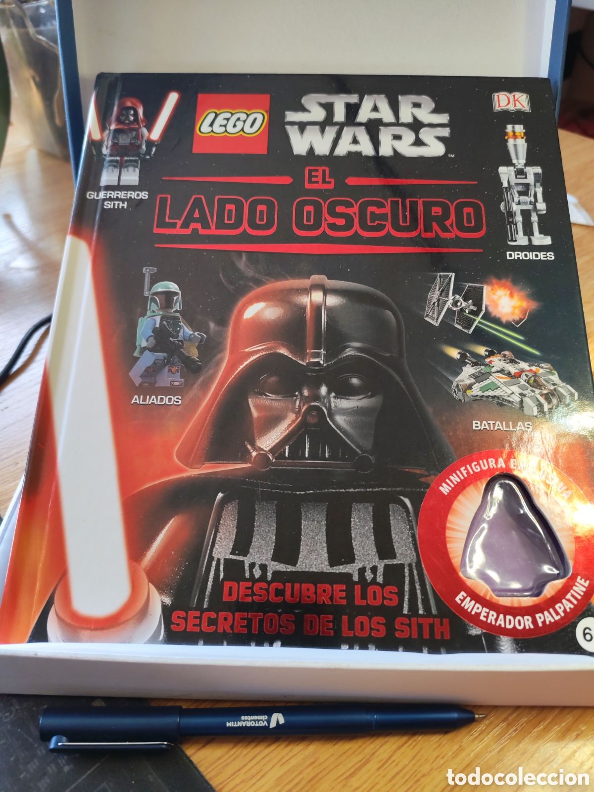 Juegos construcci&oacute;n - Lego: Star wars. Lego. Libro Star wars: el lado oscuro. Editorial DK.
