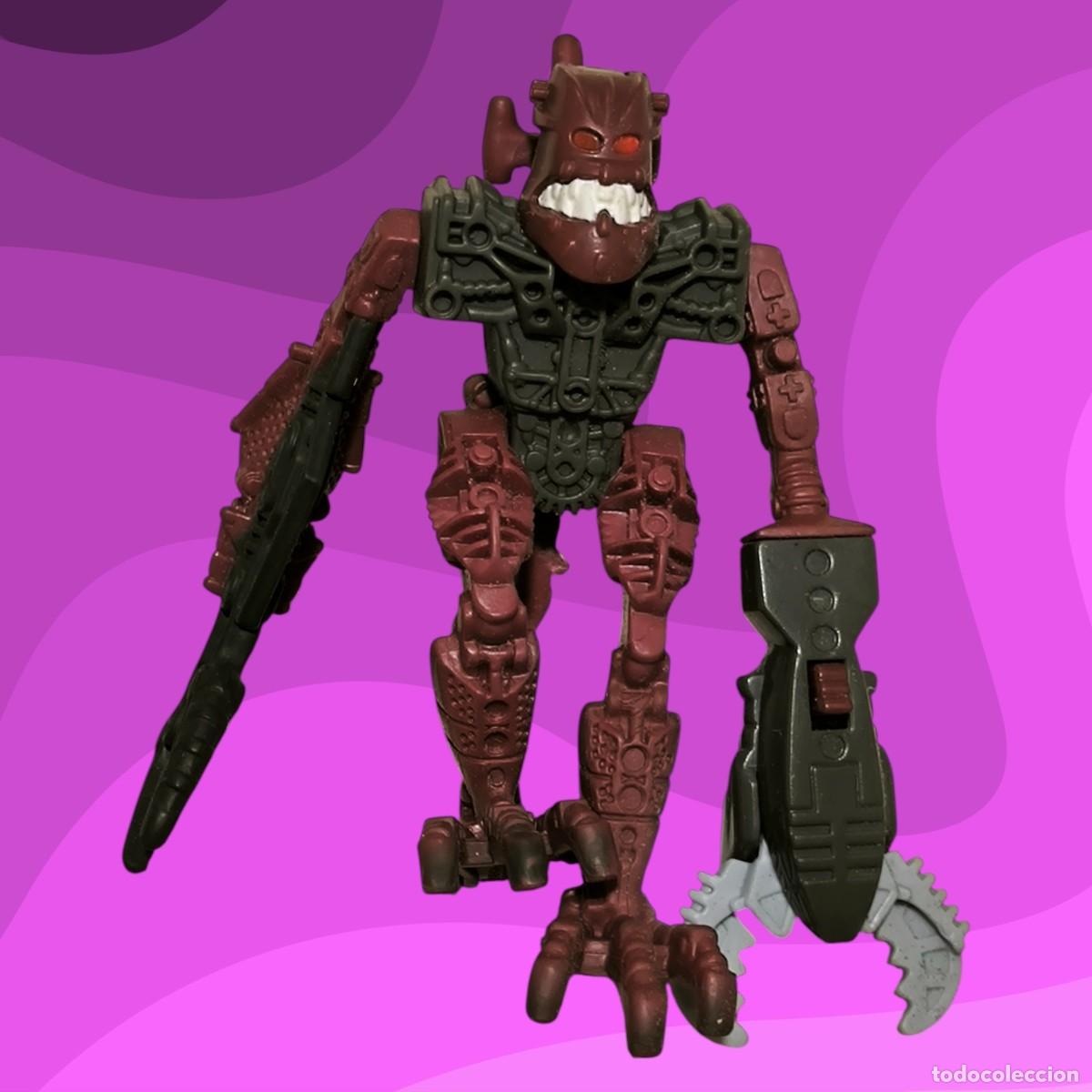 Juegos construcci&oacute;n - Lego: Figura Alien Lego Bionicle Articulada &ndash; Modelo Raro Para Coleccionistas