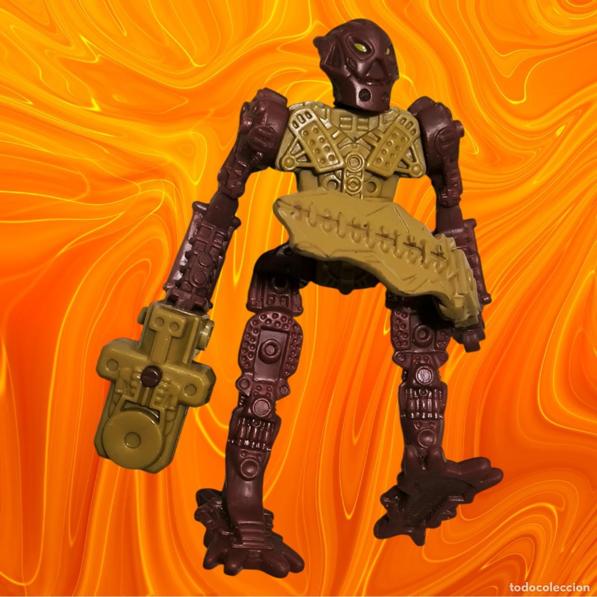 Juegos construcci&oacute;n - Lego: Figura Lego Bionicle Articulada &ndash; Modelo Muy Raro Con Accesorios