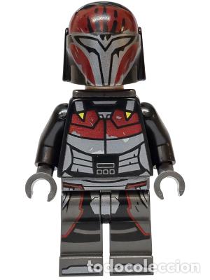 Juegos construcci&oacute;n - Lego: Minifigura LEGO Mandaloriana Super Commando con Piernas impresas de Lego STAR WARS