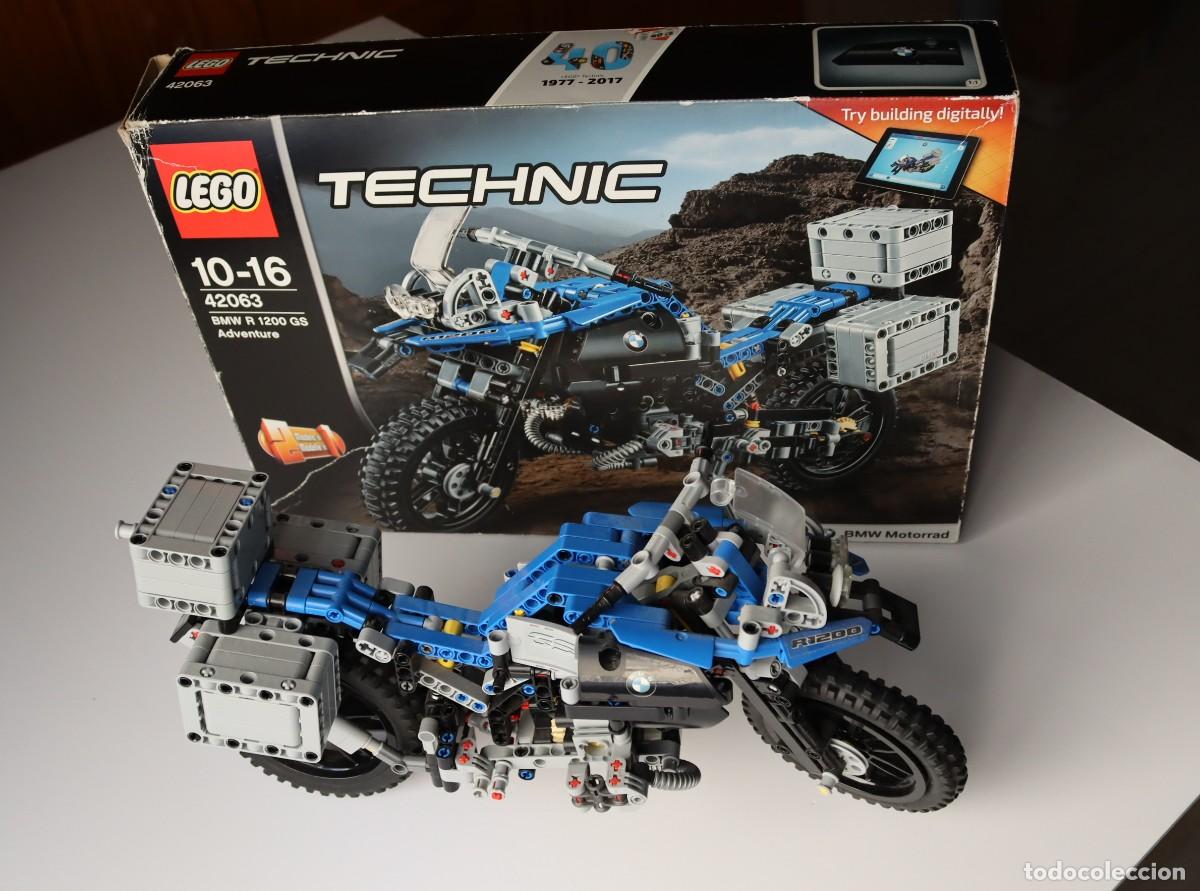Juegos construcci&oacute;n - Lego: Lego 42063 BMW R 1200 GS Adventure