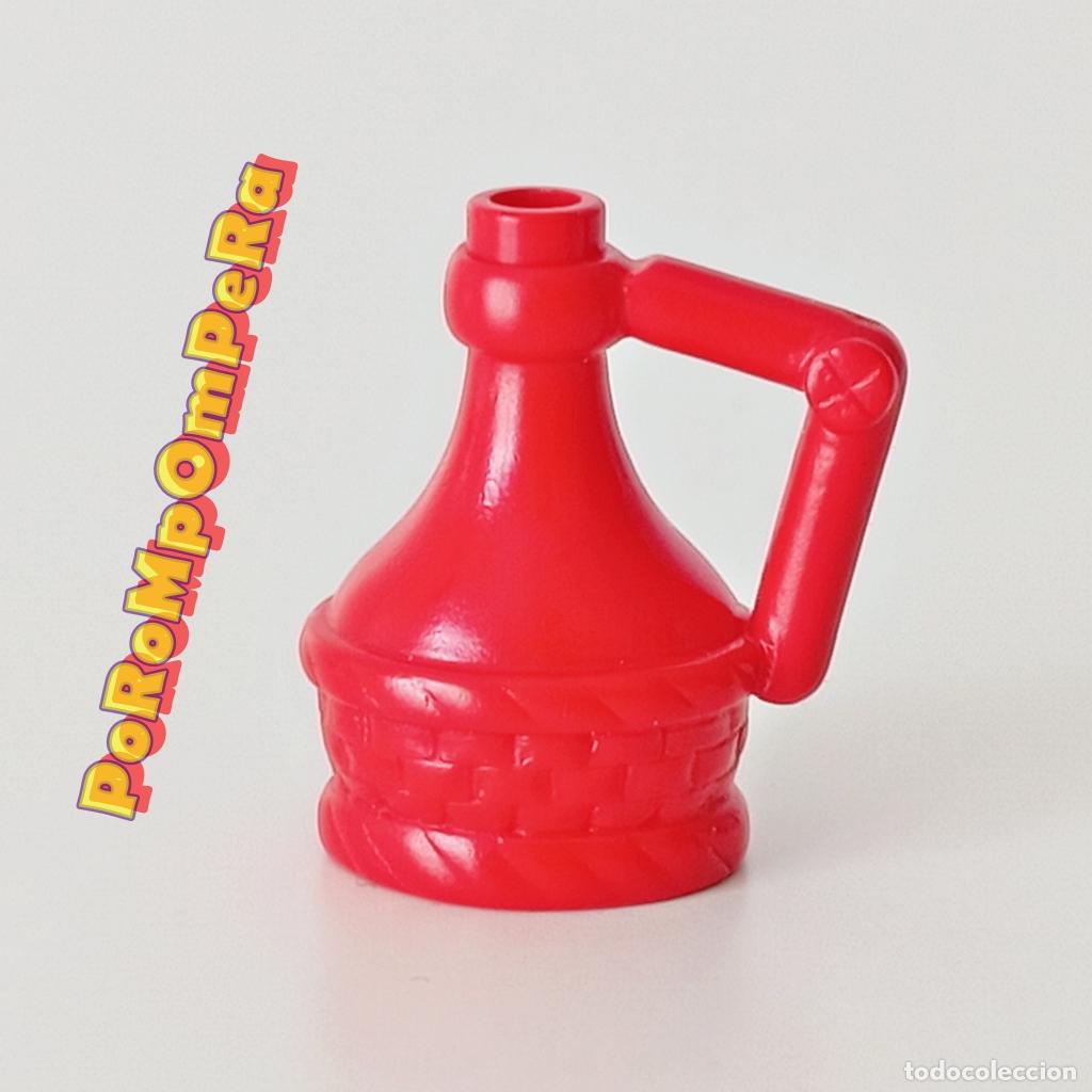 Juegos construcci&oacute;n - Lego: LEGO JARRA ROJA 3791 3676 3622 4429 VASIJA BOTELLA JARRA SIMILAR PLAYMOBIL S7