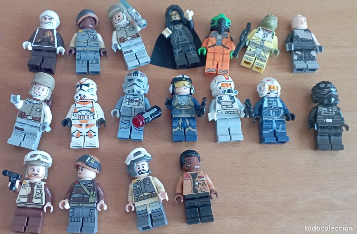Juegos construcci&oacute;n - Lego: Lote de 18 figuras de Lego de Star Wars