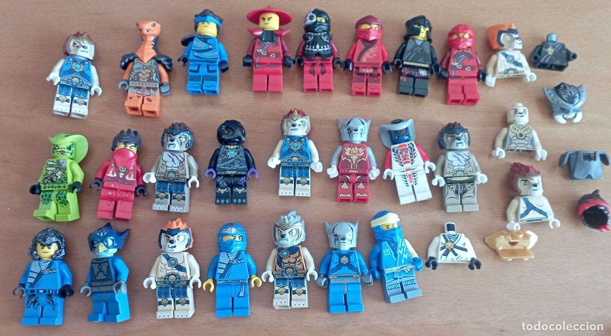 Juegos construcci&oacute;n - Lego: Lote de 23 figuras de Lego de Ninjago