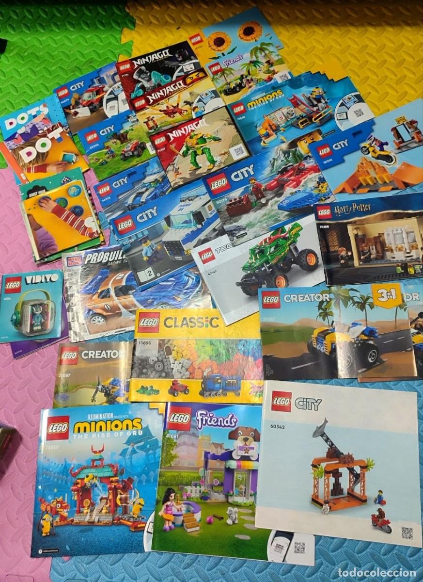 Juegos construcci&oacute;n - Lego: Lote de manuales lego variados