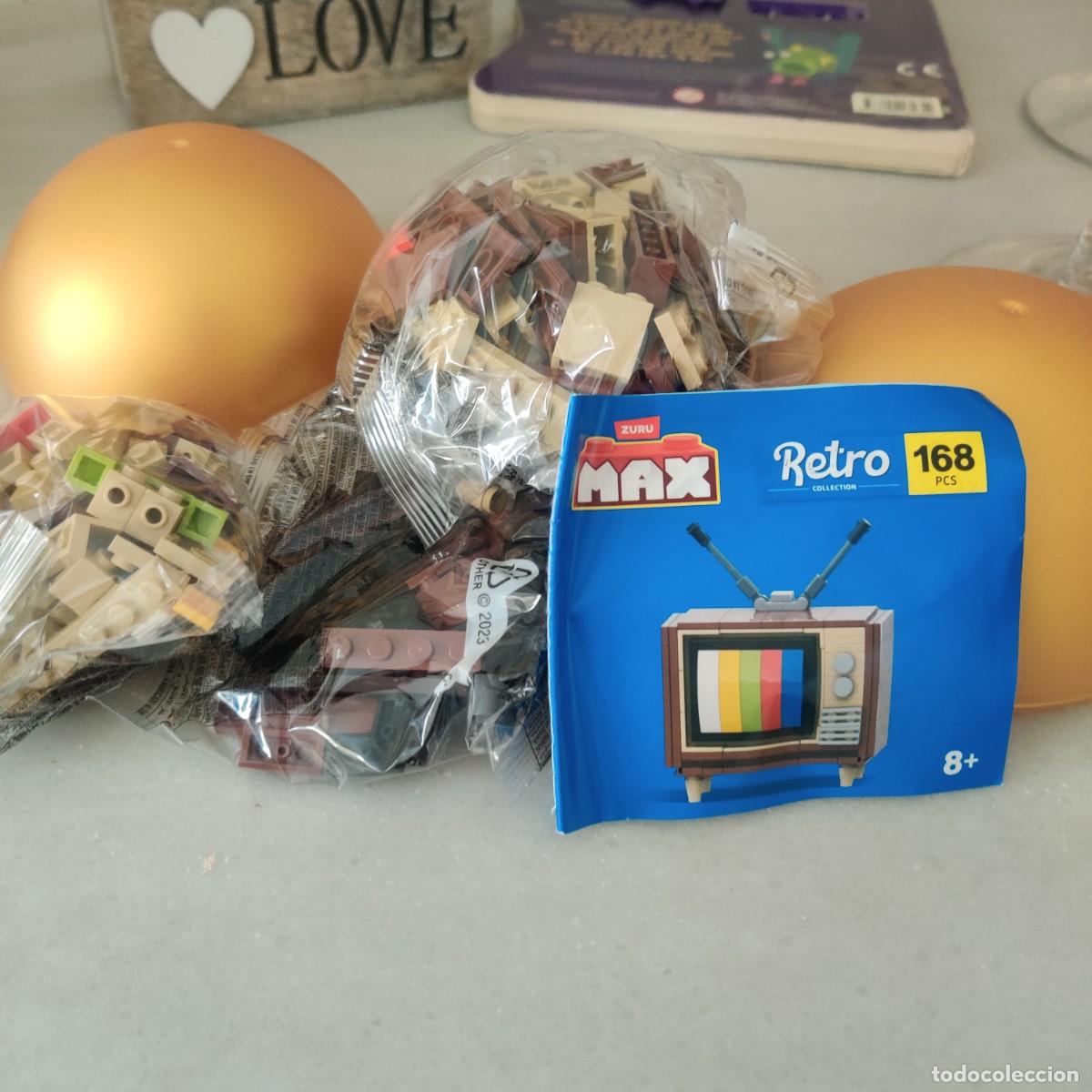 Juegos construcci&oacute;n - Lego: Zuru Max Bola Retro TV 168 piezas