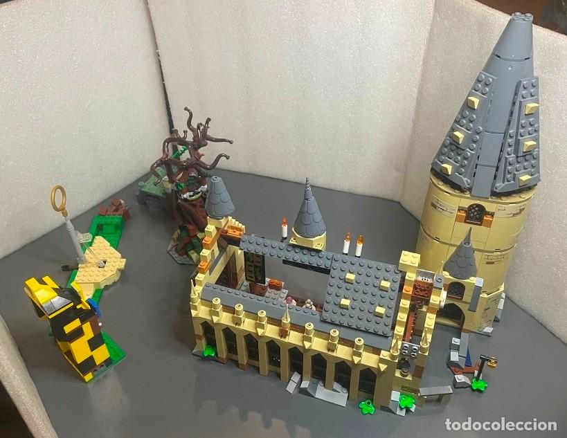 Juegos construcci&oacute;n - Lego: LEGO 75954 - Harry Potter - Gran comedor de Hogwarts Incompleto + otras piezas