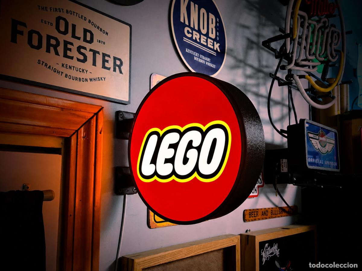 Juegos construcci&oacute;n - Lego: Cartel Luminoso LED LEGO - Decoraci&oacute;n Gaming