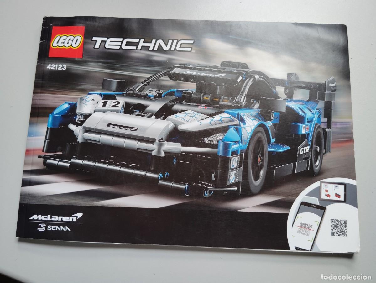Juegos construcci&oacute;n - Lego: LEGO. ORIGINAL. MANUAL INSTRUCCIONES MCLAREN 42123. NUEVO