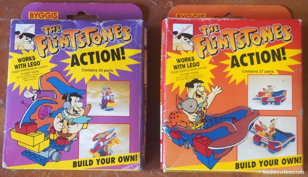 Juegos construcci&oacute;n - Lego: 2 JUEGOS DE CONSTRUCCION LEGO DE LOS PICAPIEDRA ( THE FLINTSTONES )