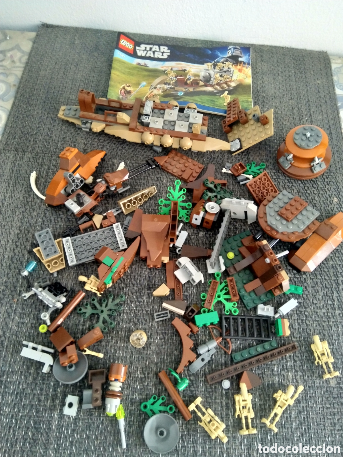 Juegos construcci&oacute;n - Lego: LEGO STAR WARS 7929 NO COMPLETO MAS PIEZAS EXTRAS OTROS LEGOS