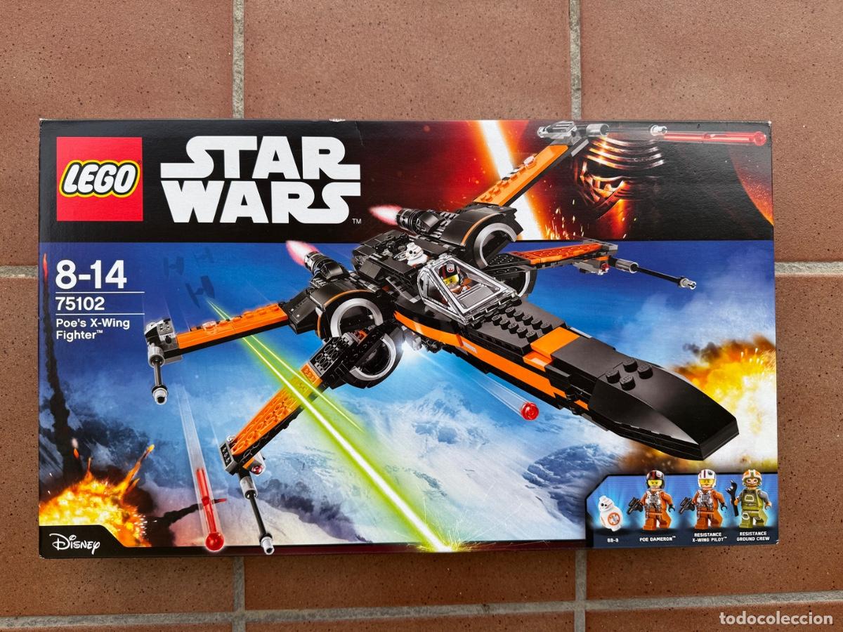 Juegos construcci&oacute;n - Lego: LEGO Star Wars 75102 Poe's X- Wing Fighter SIN ABRIR
