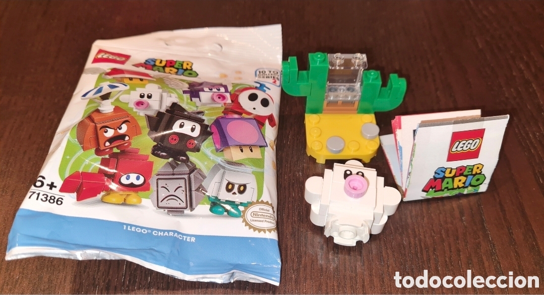 Juegos construcci&oacute;n - Lego: Minifigura Lego Super Mario Bros Nintendo serie 2 N&eacute;bulo nube sobre sorpresa mu&ntilde;eco nuevo