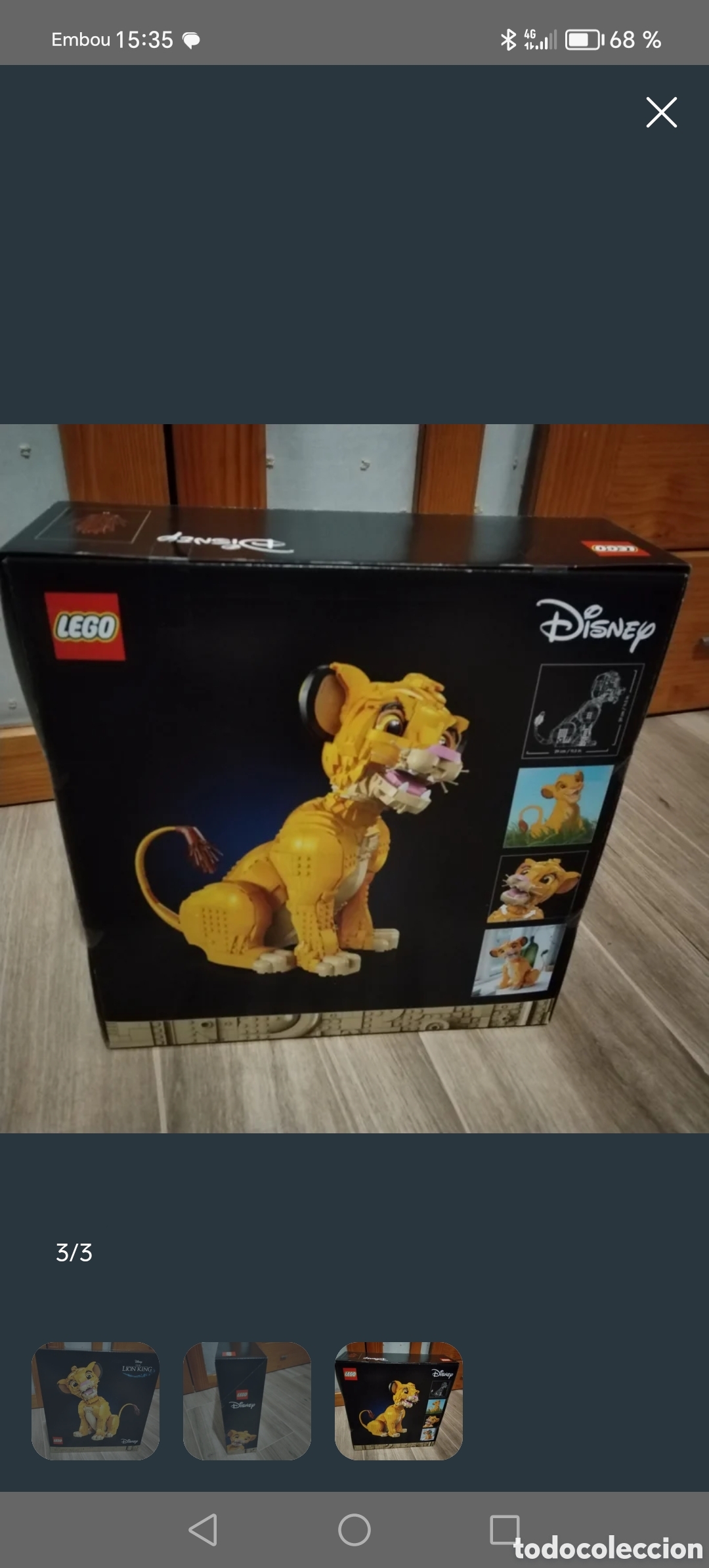 Juegos construcci&oacute;n - LEGO: LEGO 43247 - Simba de El Rey Le&oacute;n - Foto 3