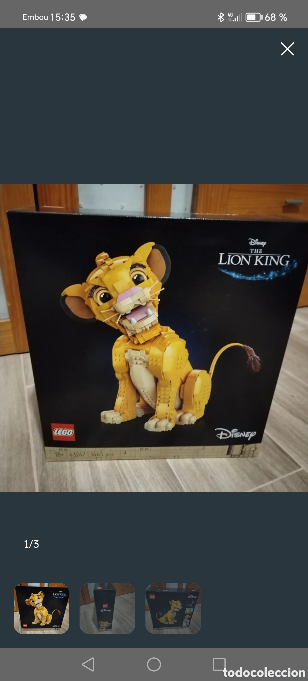 Juegos construcci&oacute;n - LEGO: LEGO 43247 - Simba de El Rey Le&oacute;n - Foto 1
