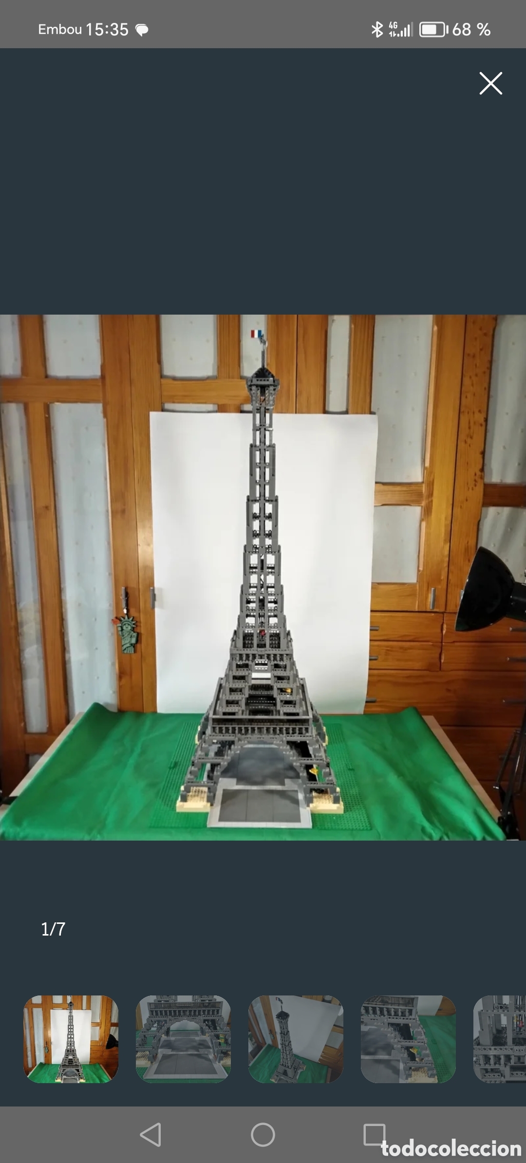 Juegos construcci&oacute;n - LEGO: LEGO 10181 Torre Eiffel - a&ntilde;o 2007 - Foto 1