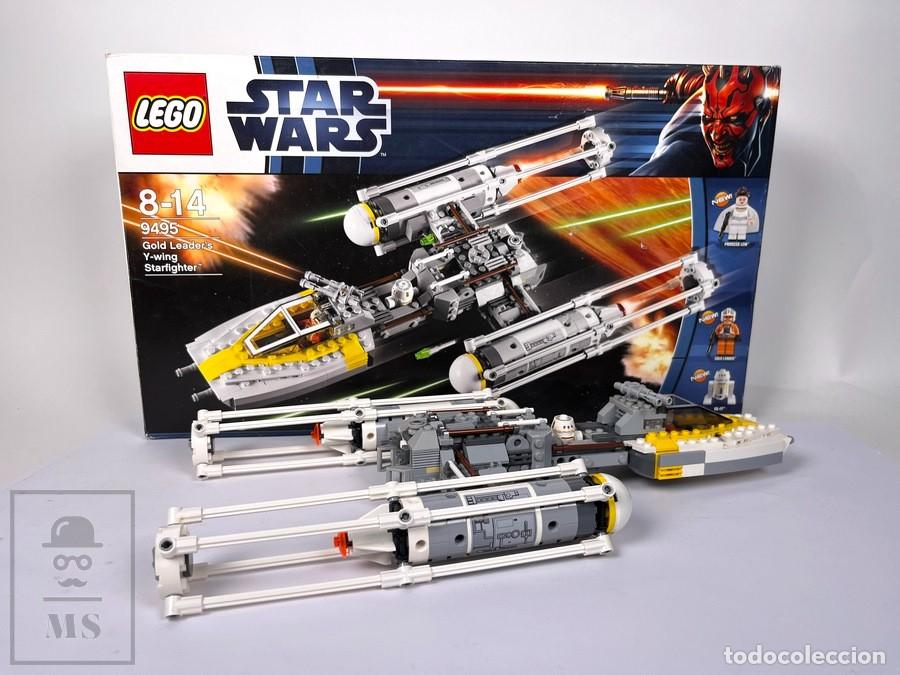 Juegos construcci&oacute;n - Lego: Juego - Lego Star Wars - 9495 Gold Leader's Y-Wing Starfighter - A&ntilde;o 2012
